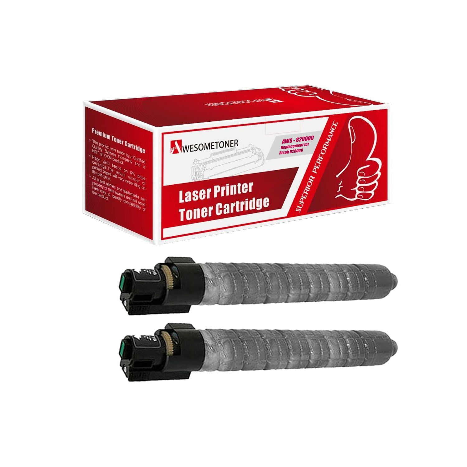 Black, 4-Pack Awesometoner Compatible Toner Cartridge Replacement for Ricoh Aficio 820000 use with SP C811DN Black, 4-Pack Awesometoner Compatible Toner Cartridge Replacement for Ricoh Aficio 820000 use with SP C811DN